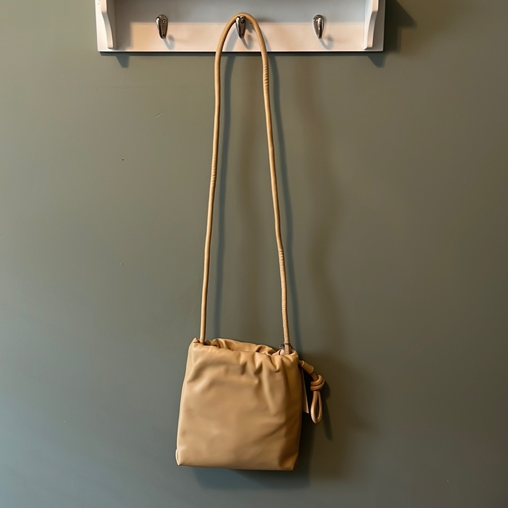 Small beige purse